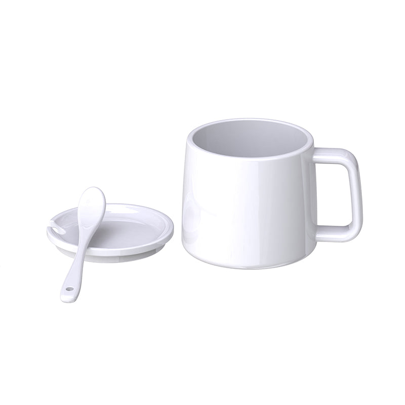 2-in-1 Ceramic Heating Mug with Wireless Charger Base