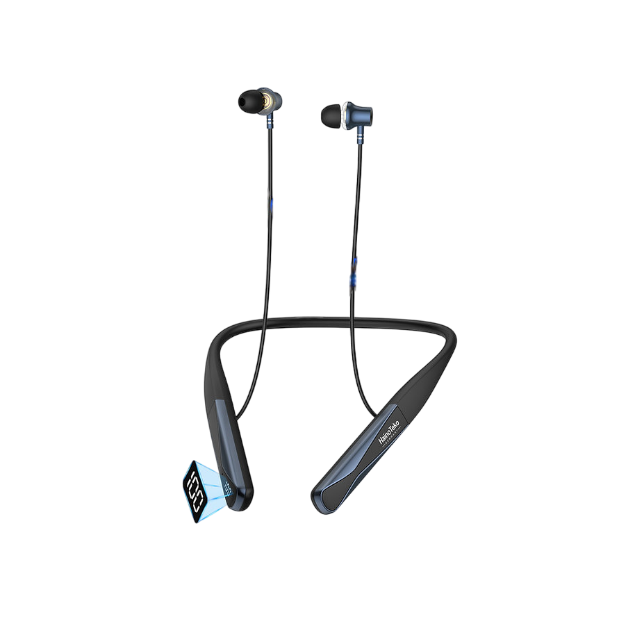 AI Voice Control Neckband Earphones with 40-Hour Battery – HainoTeko Ai-40