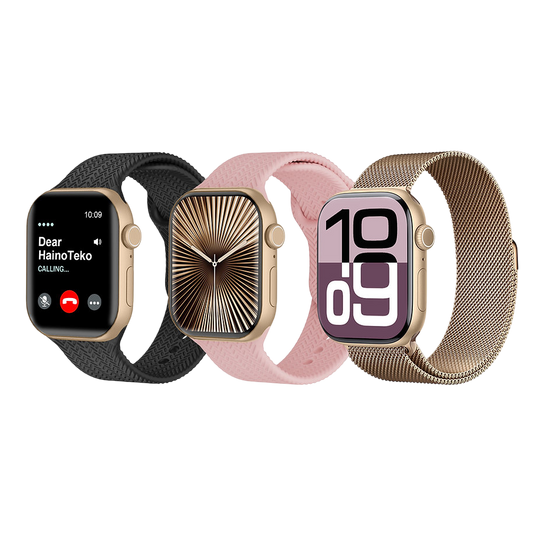 Women’s Smart Watch with AMOLED Display & 3 Straps – Haino Teko SQ-17 Mini