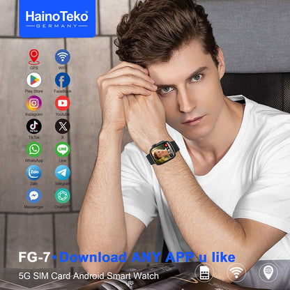 Men’s Smart Watch with Bluetooth Calling, Fitness & Heart Rate Monitor – Haino Teko FG-7