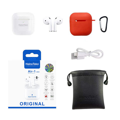 Mini Bluetooth Earphones with Clear Mic – Haino Teko Air 1
