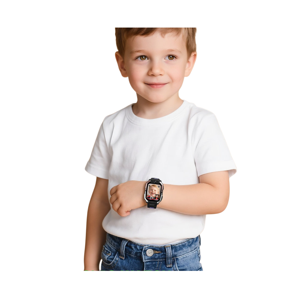 HainoTeko FG-1 Kids Smart Watch 5G with SIM | Dual Camera | GPS | Pink