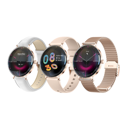 Women’s Smart Watch with Round AMOLED Display & BT Calling – Haino Teko 18