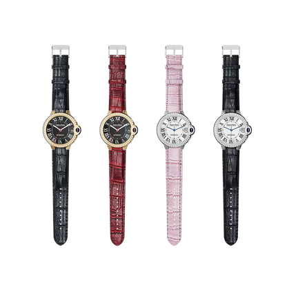 Women’s Diamond Edition Round Smart Watch with 2 Straps – RW 20 Classic
