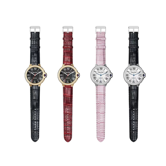 Women’s Diamond Edition Round Smart Watch with 2 Straps – RW 20 Classic