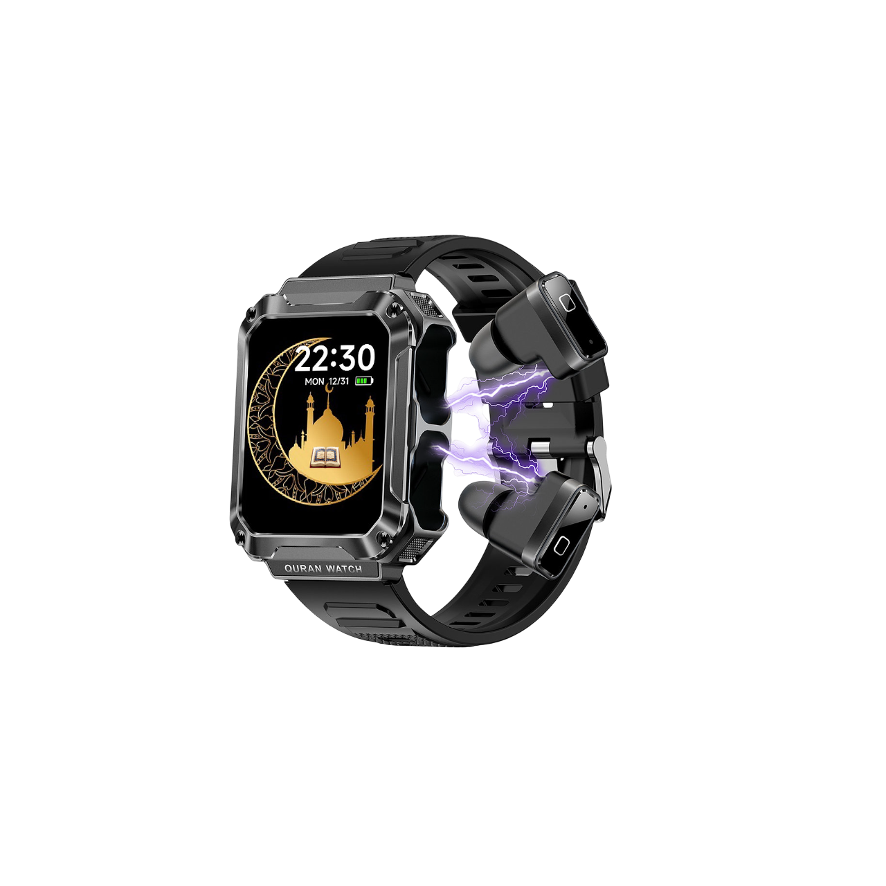 Smart Quran Watch with MP3 Speaker & Voice Recorder – Haino Teko ST-4