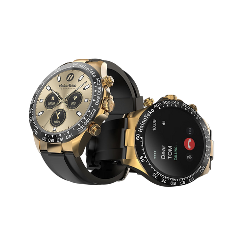 Men’s Round Smart Watch with King Bracelet & Wireless Charger – RW26