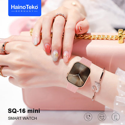 Women’s Smart Watch with AMOLED Display & Stylish Bracelet – SQ-16 Mini Series 10