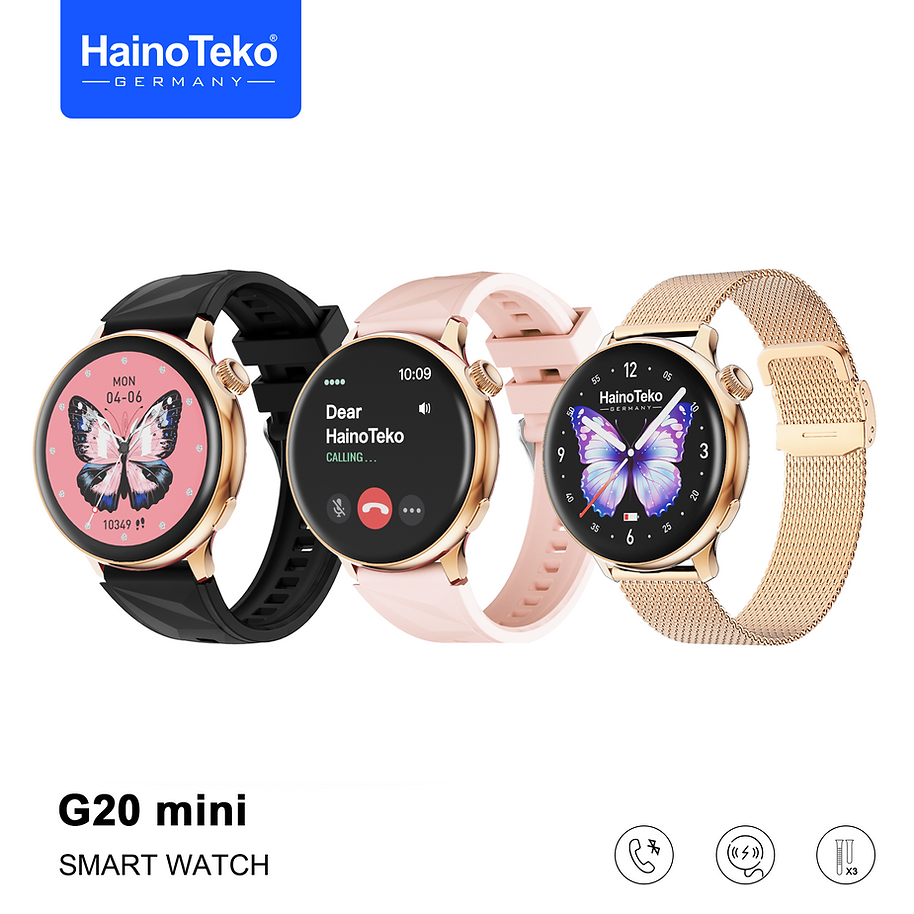 Smart Watch for Women with AMOLED Display | Haino Teko G20 Mini