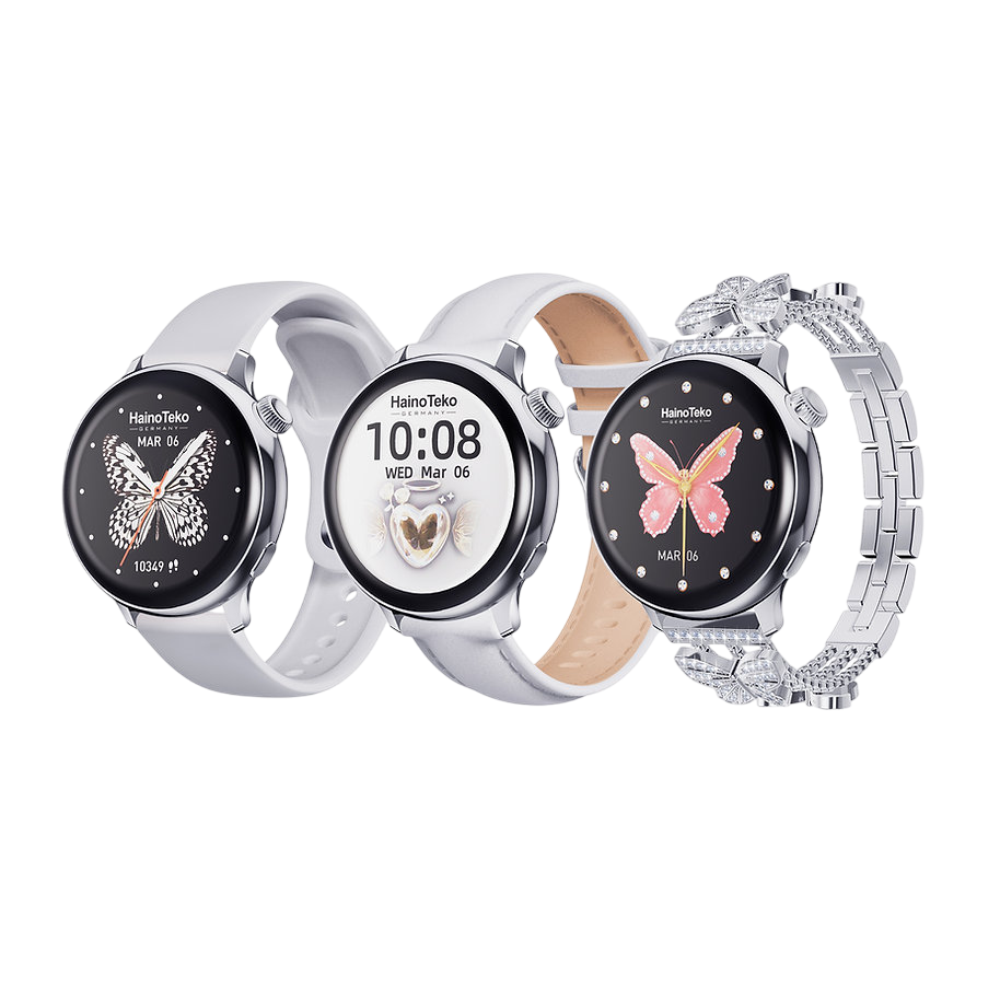 Women’s Smart Watch with Round AMOLED Display – Haino Teko G12 Mini