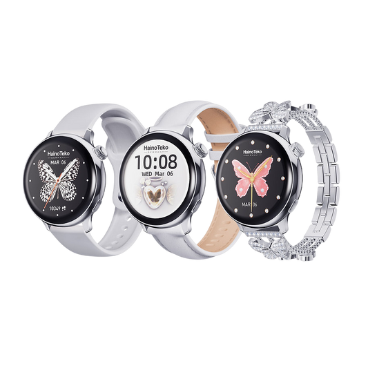 Women’s Smart Watch with Round AMOLED Display – Haino Teko G12 Mini