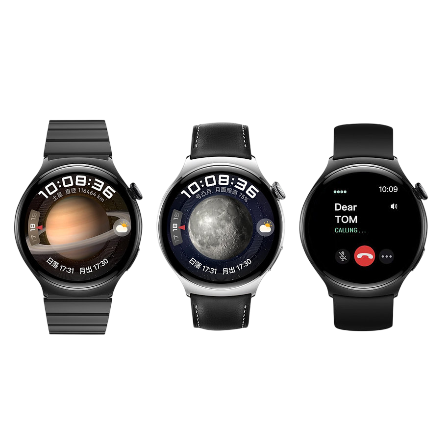 Men’s Smart Watch with AMOLED Display & 3 Straps – Haino Teko RW-34