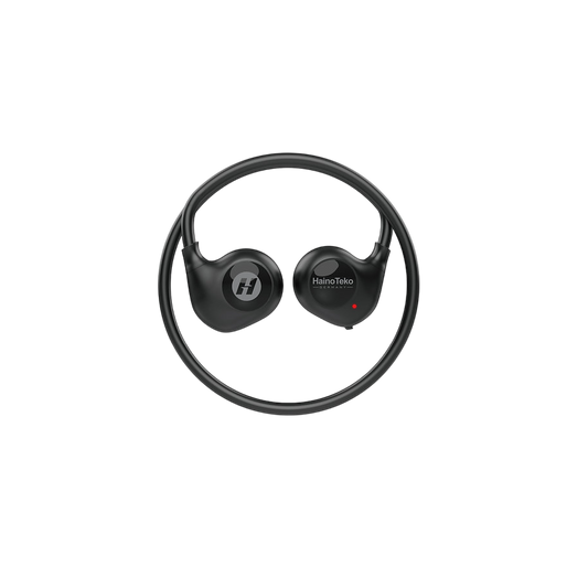 Open-Ear Bluetooth Wireless Earphones with Clear Mic – Haino Teko AC1
