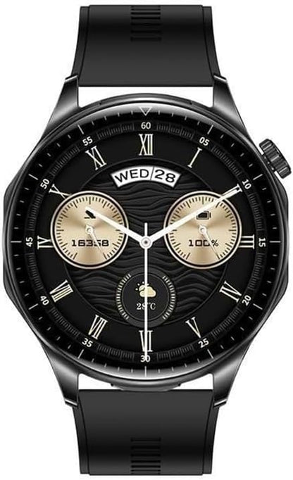 Men’s Smart Watch with Built-in Wireless Earbuds & AMOLED Display – Haino Teko 12