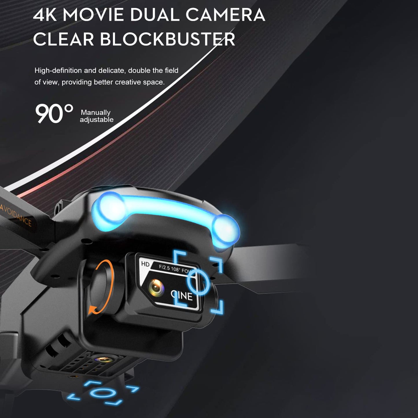 Camera Drone Plane | Dual Camera