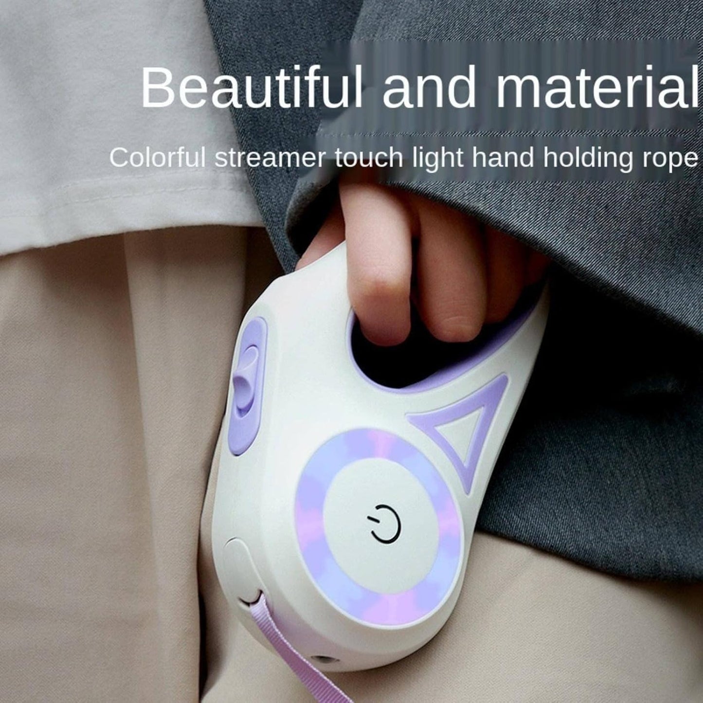 Dog Leash with Lock Button | 5m Auto Extend Pet Leash