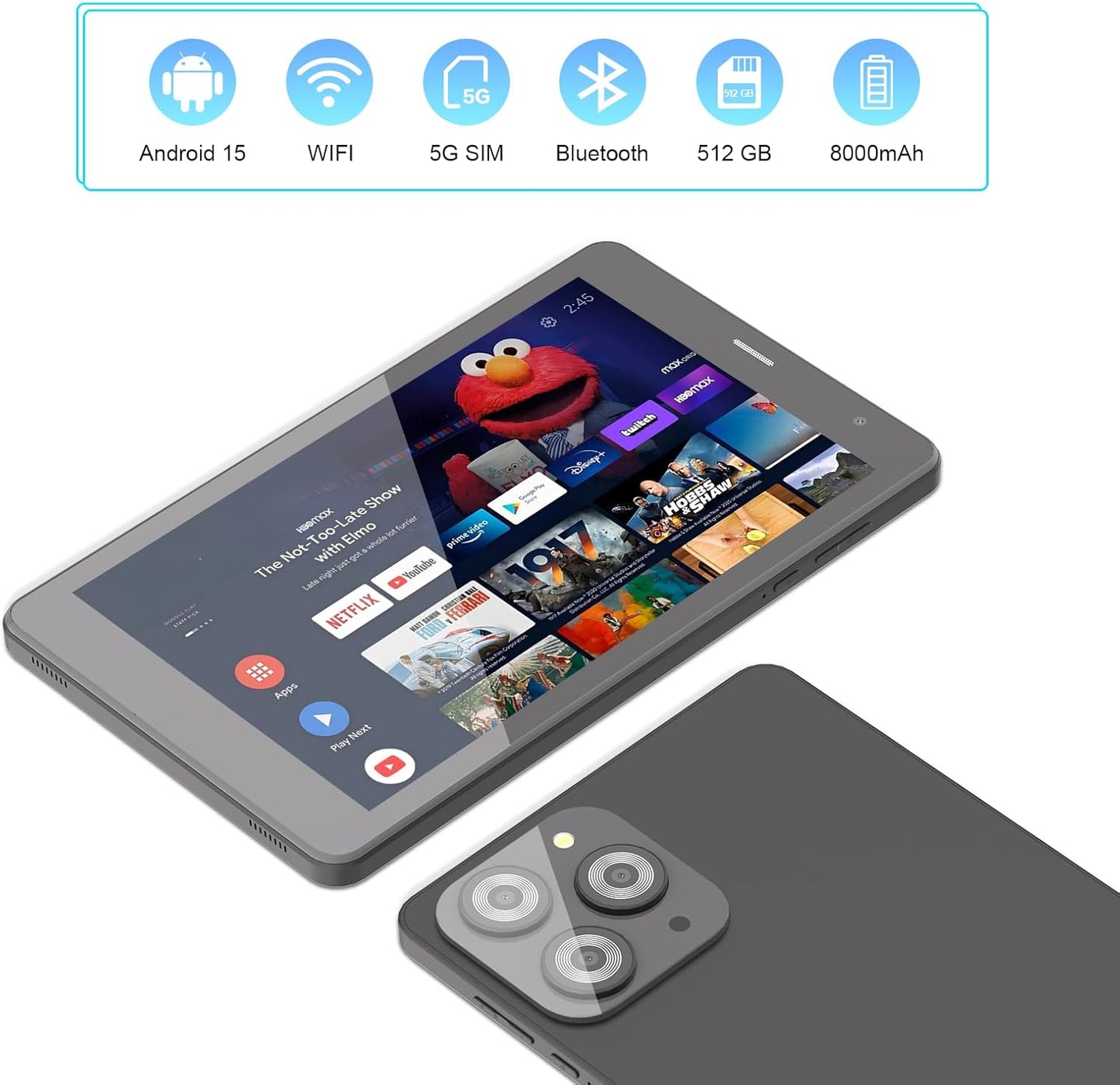 C idea 10.36-inch 5G Tablet – 8GB + 1TB | 2K Resolution