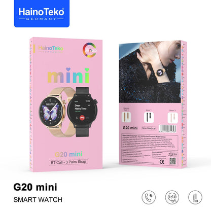 Smart Watch for Women with AMOLED Display | Haino Teko G20 Mini