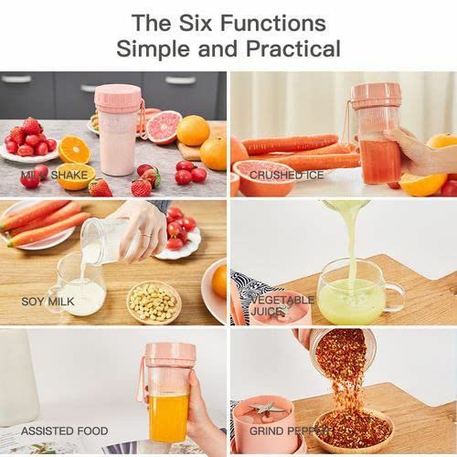 Portable USB Rechargeable Mini Juicer Blender