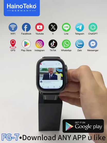 Men’s Smart Watch with Bluetooth Calling, Fitness & Heart Rate Monitor – Haino Teko FG-7