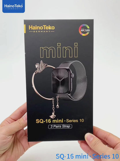 Women’s Smart Watch with AMOLED Display & Stylish Bracelet – SQ-16 Mini Series 10