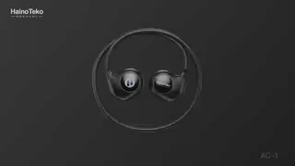 Open-Ear Bluetooth Wireless Earphones with Clear Mic – Haino Teko AC1