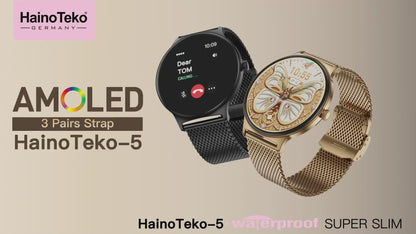 Women’s Smart Watch | Premium AMOLED Display & AI Voice Control