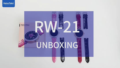 Women’s Stylish Smart Watch with Bluetooth Call & Gold Dial – Haino Teko RW-21