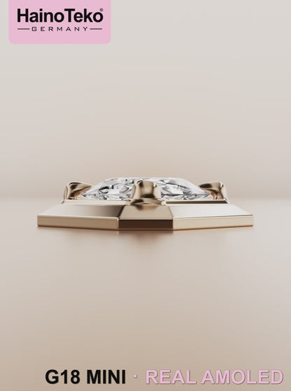 Women’s Smart Watch with Real AMOLED Display & 3 Straps – Haino Teko G18 Mini