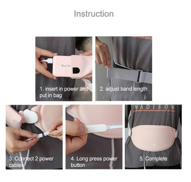 DEAR MOM® Heating Belt – Rechargeable Menstrual Pain Relief