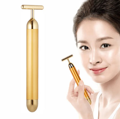 24K Gold V-Shape Face Massager